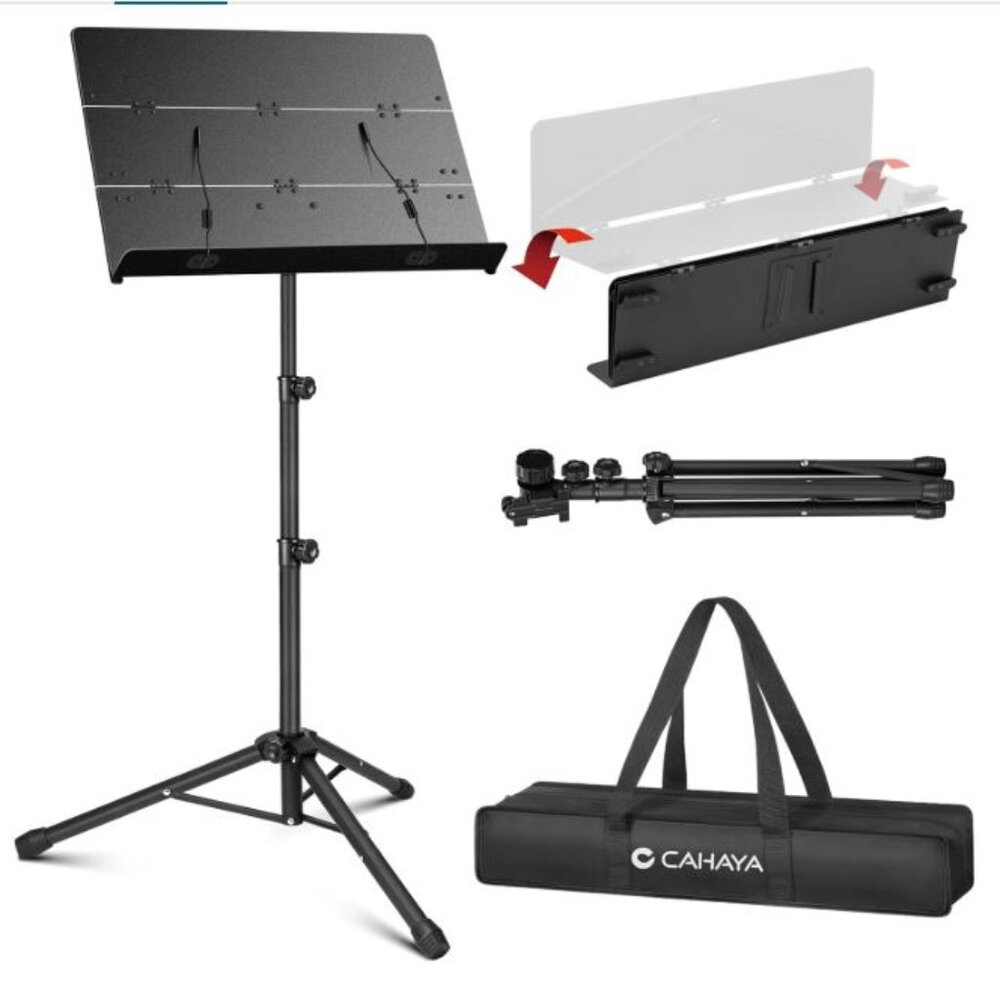 NWOT: Cahaya Music Stand_Trifold Panel Design with Bag
